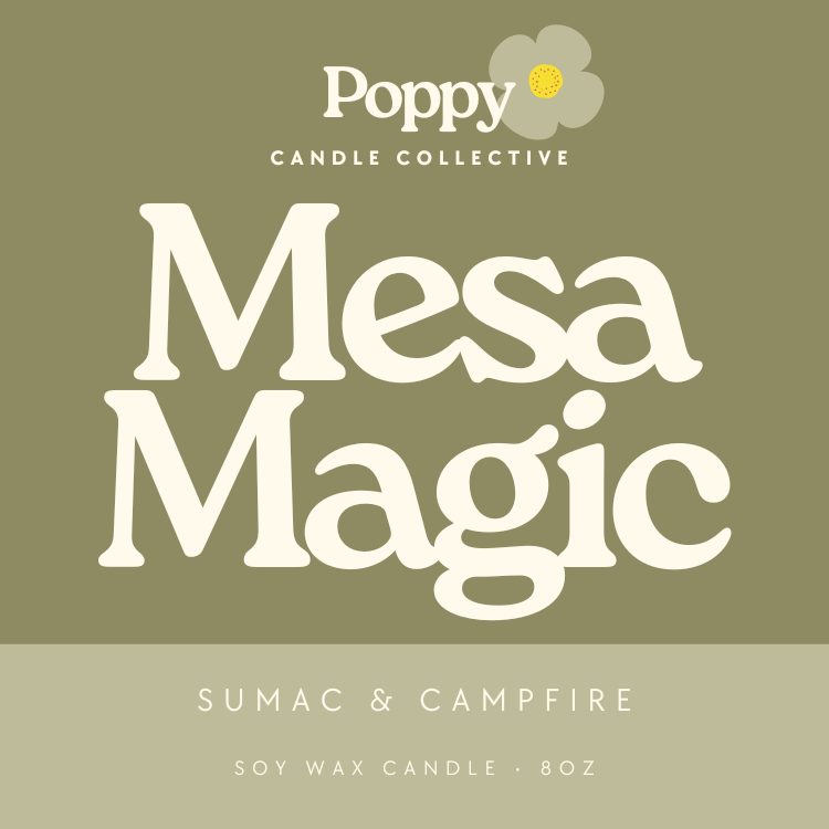 Mesa Magic • Sumac & Campfire Candle