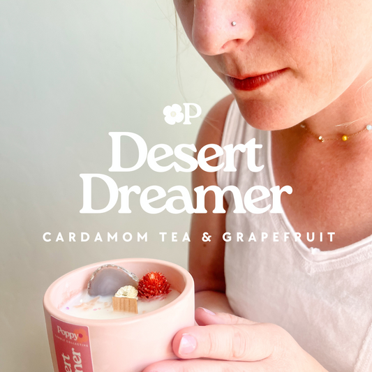 Desert Dreamer • Cardamom Tea & Grapefruit Candle