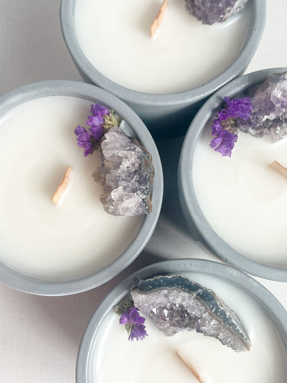 City of Starlight • White Rose & Citrus Candle