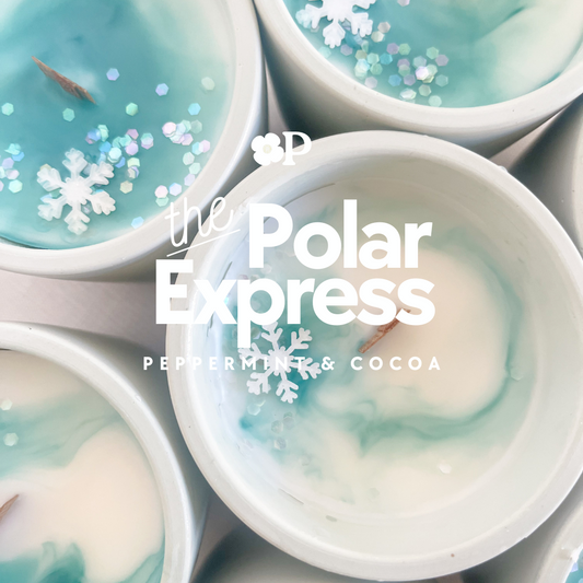 The Polar Express • Peppermint & Cocoa Candle