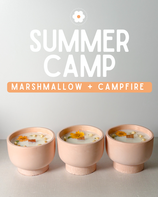 Summer Camp • Marshmallows + Campfire