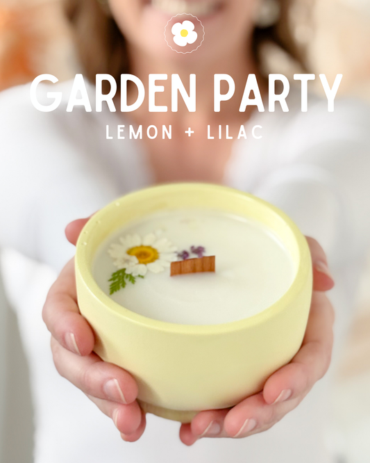 Garden Party • Lemon & Lilac Candle