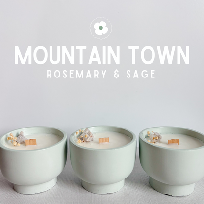 Mountain Town • Rosemary & Sage Candle