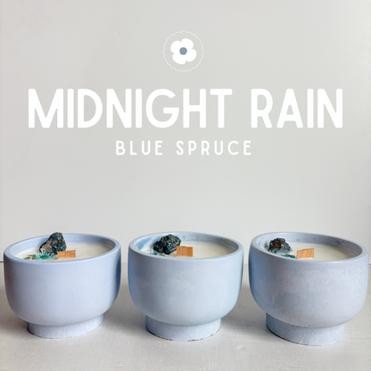 Midnight Rain • Blue Spruce Candle