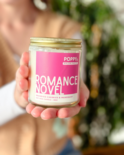 Romance Novel • Brandied Cherries + Mahogany Candle