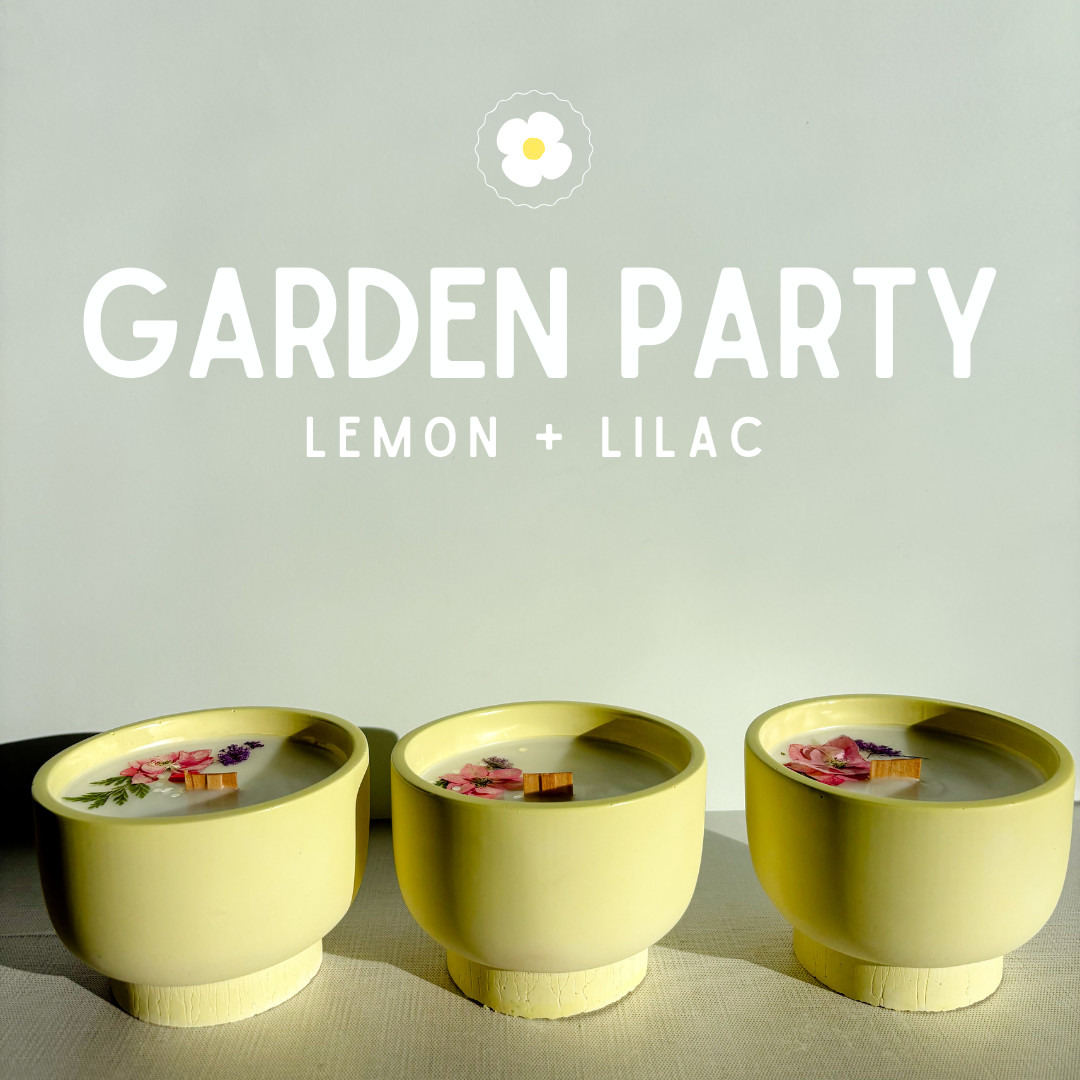 Garden Party • Lemon & Lilac Candle