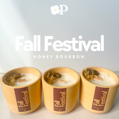 Fall Festival • Honey Bourbon Candle