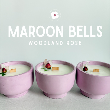 Maroon Bells • Woodland Rose Candle