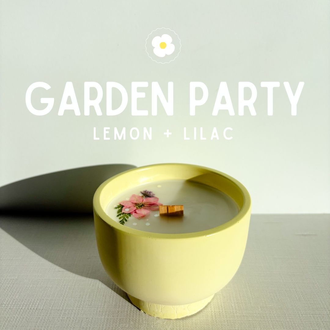 Garden Party • Lemon & Lilac Candle