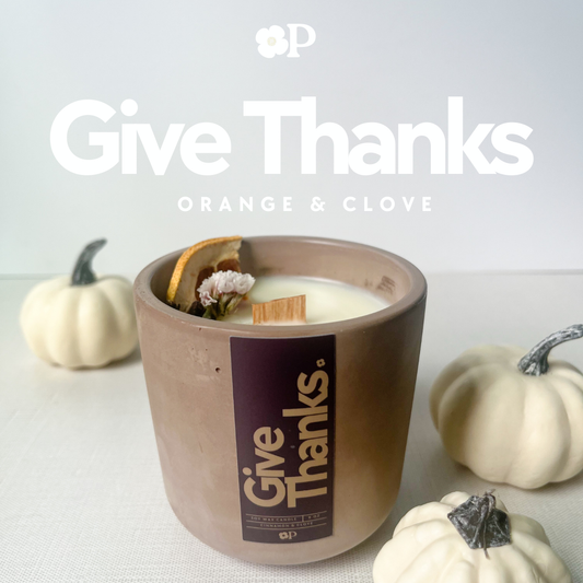 Give Thanks • Orange & Clove Candle