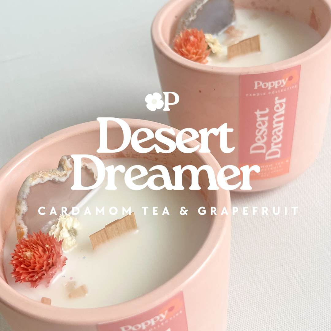 Desert Dreamer • Cardamom Tea & Grapefruit Candle
