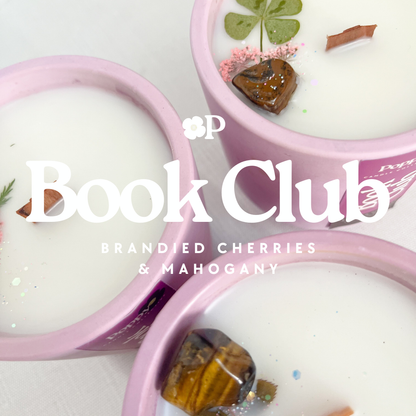 Book Club • Brandied Cherry & Mahogany Candle