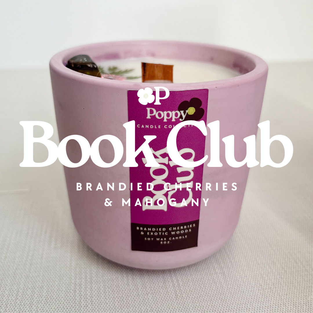 Book Club • Brandied Cherry & Mahogany Candle