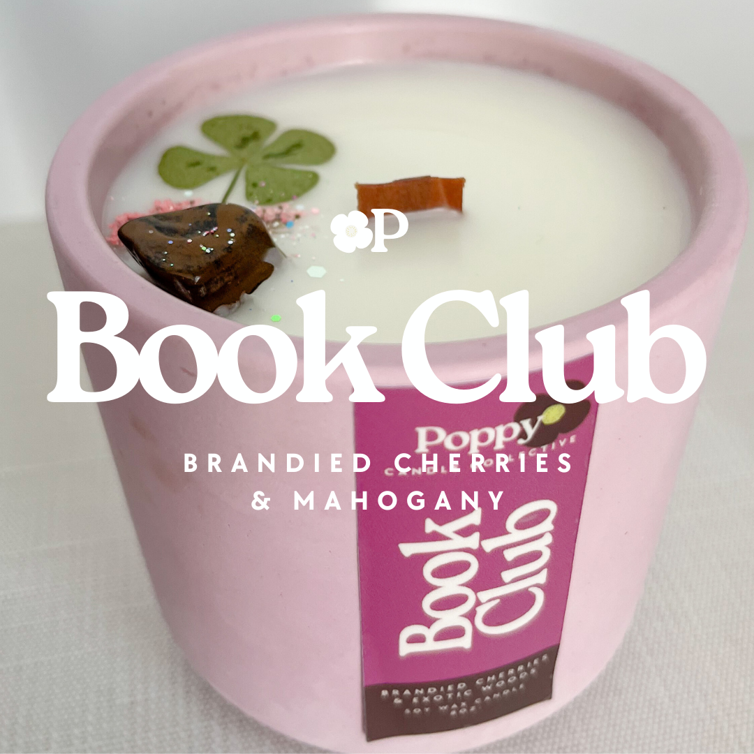 Book Club • Brandied Cherry & Mahogany Candle